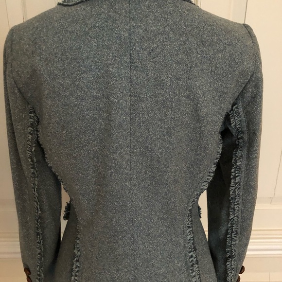 Etcetera Bluish -green raw edge pant suit - Picture 5 of 8